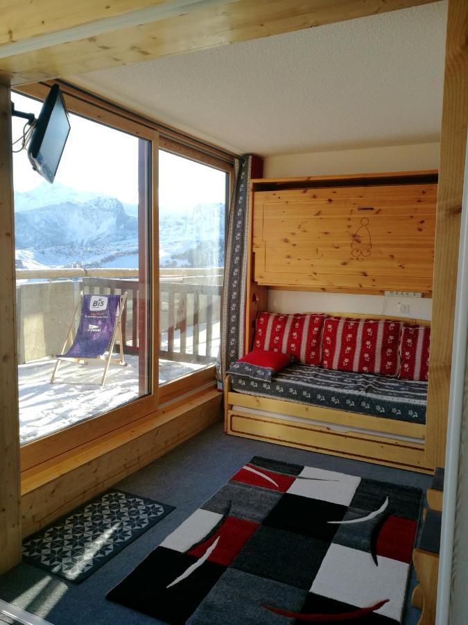 Appartement D'Une Chambre A La Plagne Aime 2000 A 10 M Des Pistes Avec Vue Sur La Ville Et Terrasse Amenagee Macot-la-Plagne Ngoại thất bức ảnh
