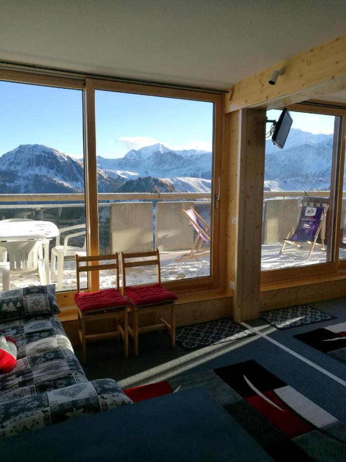 Appartement D'Une Chambre A La Plagne Aime 2000 A 10 M Des Pistes Avec Vue Sur La Ville Et Terrasse Amenagee Macot-la-Plagne Ngoại thất bức ảnh