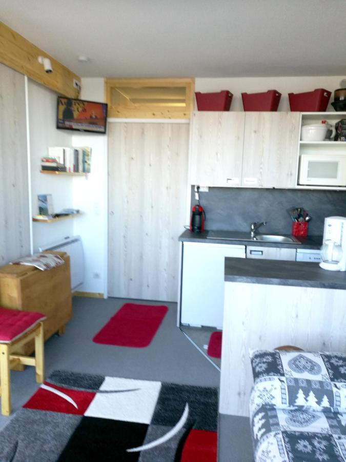 Appartement D'Une Chambre A La Plagne Aime 2000 A 10 M Des Pistes Avec Vue Sur La Ville Et Terrasse Amenagee Macot-la-Plagne Ngoại thất bức ảnh
