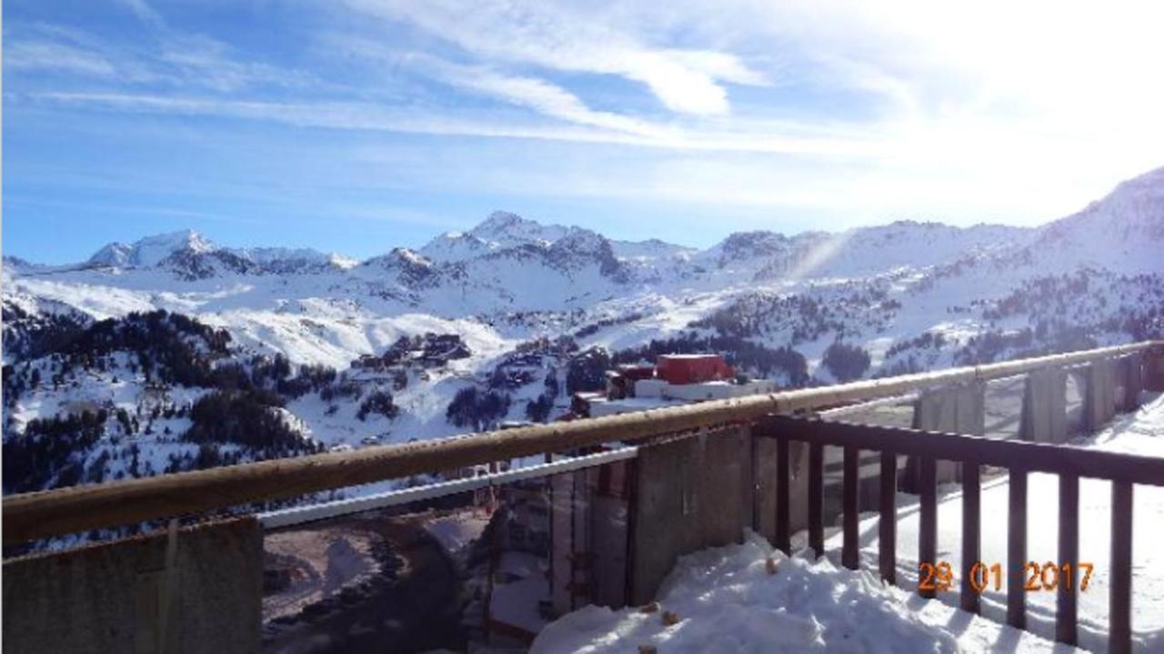Appartement D'Une Chambre A La Plagne Aime 2000 A 10 M Des Pistes Avec Vue Sur La Ville Et Terrasse Amenagee Macot-la-Plagne Ngoại thất bức ảnh