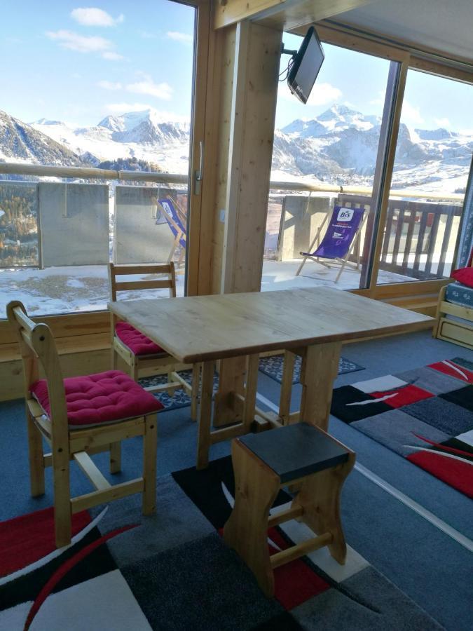 Appartement D'Une Chambre A La Plagne Aime 2000 A 10 M Des Pistes Avec Vue Sur La Ville Et Terrasse Amenagee Macot-la-Plagne Ngoại thất bức ảnh