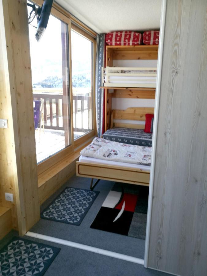 Appartement D'Une Chambre A La Plagne Aime 2000 A 10 M Des Pistes Avec Vue Sur La Ville Et Terrasse Amenagee Macot-la-Plagne Ngoại thất bức ảnh