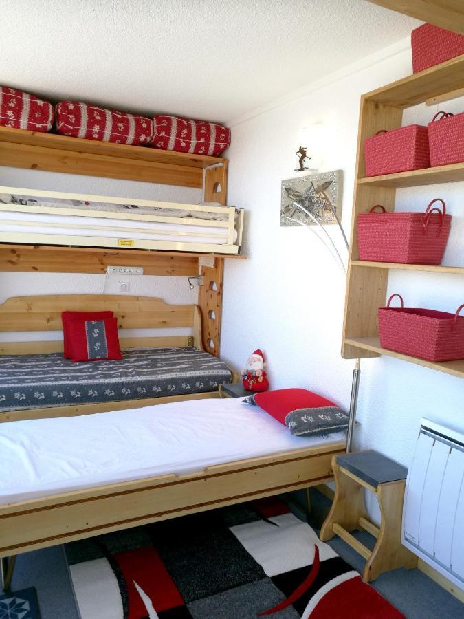 Appartement D'Une Chambre A La Plagne Aime 2000 A 10 M Des Pistes Avec Vue Sur La Ville Et Terrasse Amenagee Macot-la-Plagne Ngoại thất bức ảnh