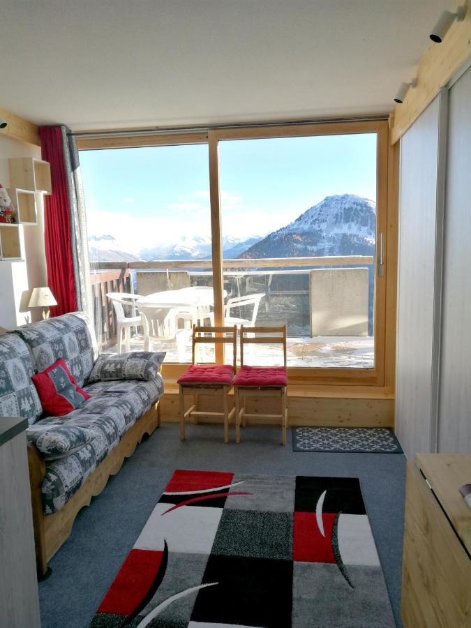 Appartement D'Une Chambre A La Plagne Aime 2000 A 10 M Des Pistes Avec Vue Sur La Ville Et Terrasse Amenagee Macot-la-Plagne Ngoại thất bức ảnh