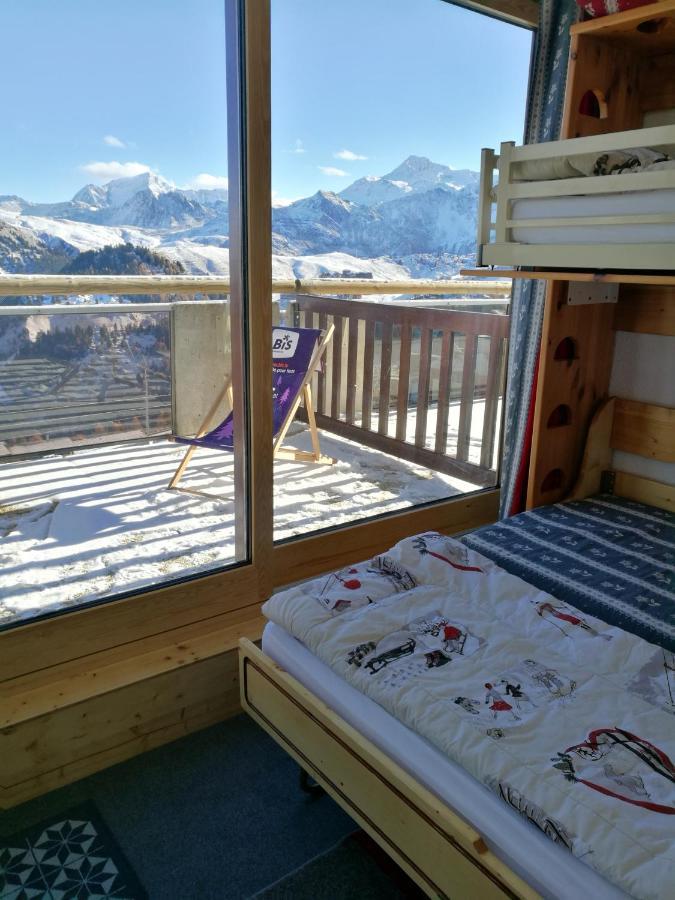 Appartement D'Une Chambre A La Plagne Aime 2000 A 10 M Des Pistes Avec Vue Sur La Ville Et Terrasse Amenagee Macot-la-Plagne Ngoại thất bức ảnh