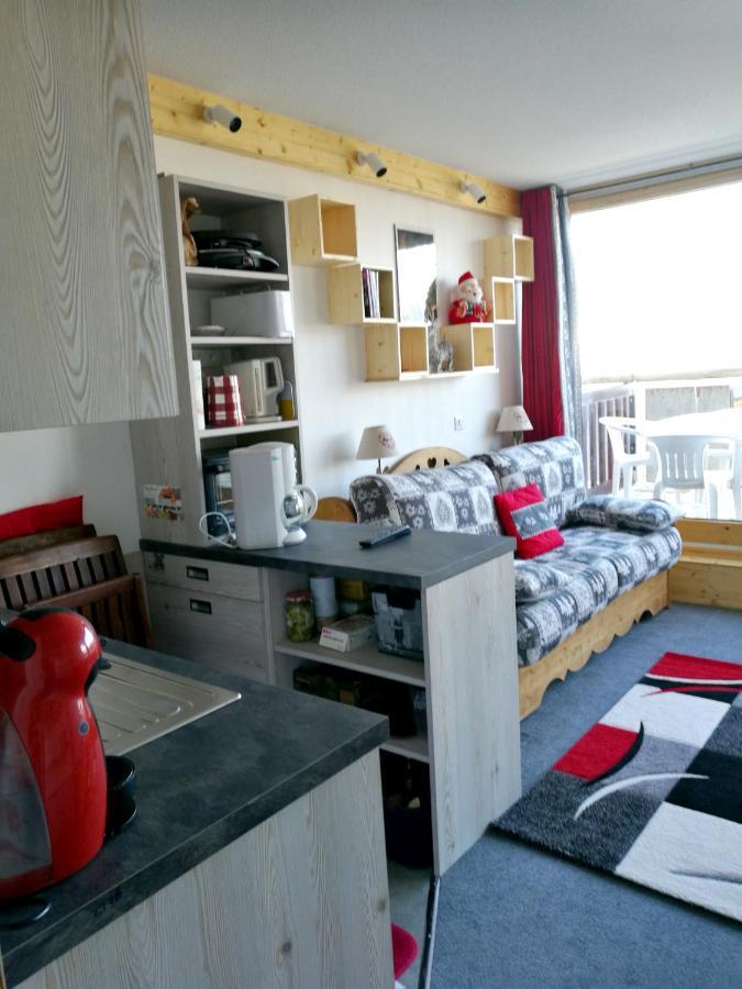 Appartement D'Une Chambre A La Plagne Aime 2000 A 10 M Des Pistes Avec Vue Sur La Ville Et Terrasse Amenagee Macot-la-Plagne Ngoại thất bức ảnh