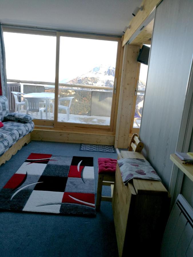 Appartement D'Une Chambre A La Plagne Aime 2000 A 10 M Des Pistes Avec Vue Sur La Ville Et Terrasse Amenagee Macot-la-Plagne Ngoại thất bức ảnh