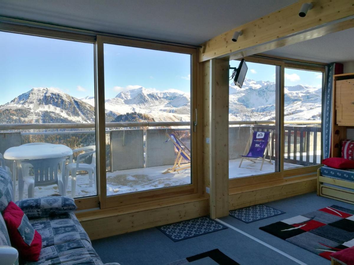 Appartement D'Une Chambre A La Plagne Aime 2000 A 10 M Des Pistes Avec Vue Sur La Ville Et Terrasse Amenagee Macot-la-Plagne Ngoại thất bức ảnh